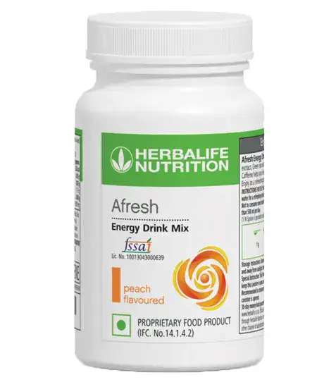 Afresh Energy Drink Peach - 50g